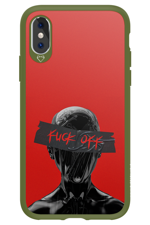 F off - Apple iPhone XS