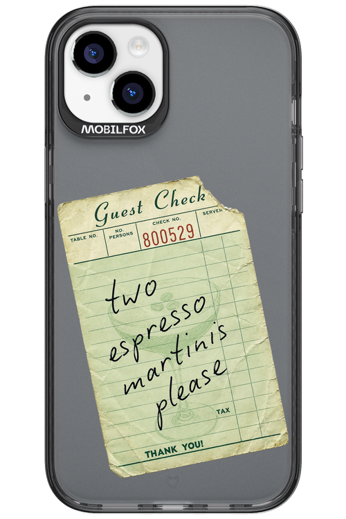 Espresso Martini 2.0 - Apple iPhone 15 Plus