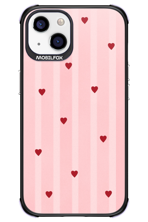 Red Little Hearts 2.0 - Apple iPhone 13