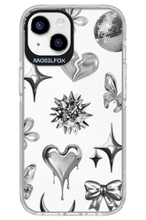 Silver Zone Transparent - Apple iPhone 14