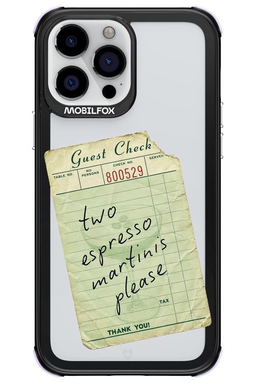 Espresso Martini 2.0 - Apple iPhone 13 Pro Max