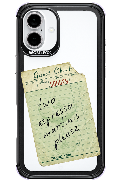 Espresso Martini 2.0 - Apple iPhone 16 Plus