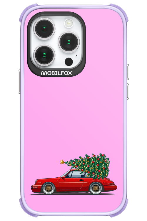 XMAS Car Pink - Apple iPhone 14 Pro