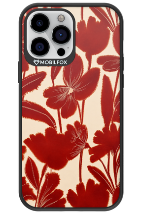 Burgundy Flowers 2.0 - Apple iPhone 13 Pro Max