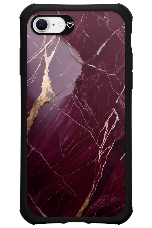 Burgundy Marble - Apple iPhone SE 2022