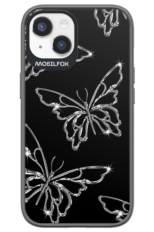 Silver Butterfly 2.0 - Apple iPhone 14
