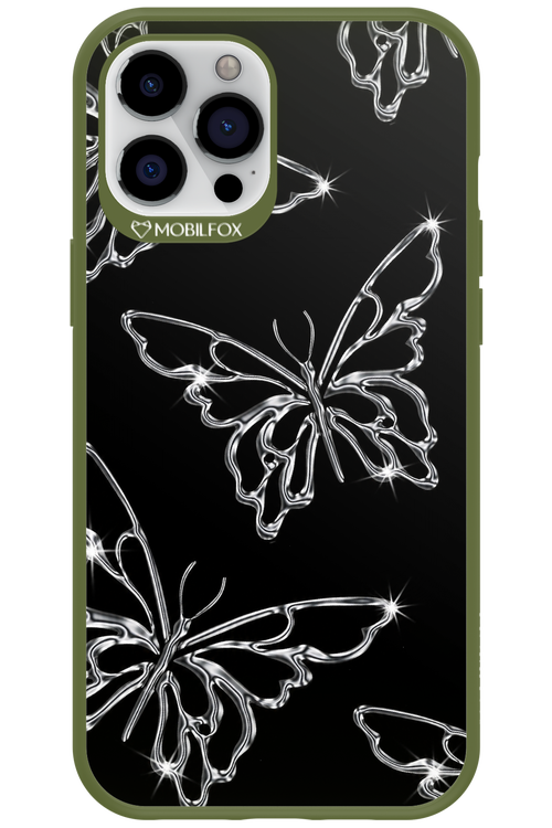 Silver Butterfly 2.0 - Apple iPhone 12 Pro Max