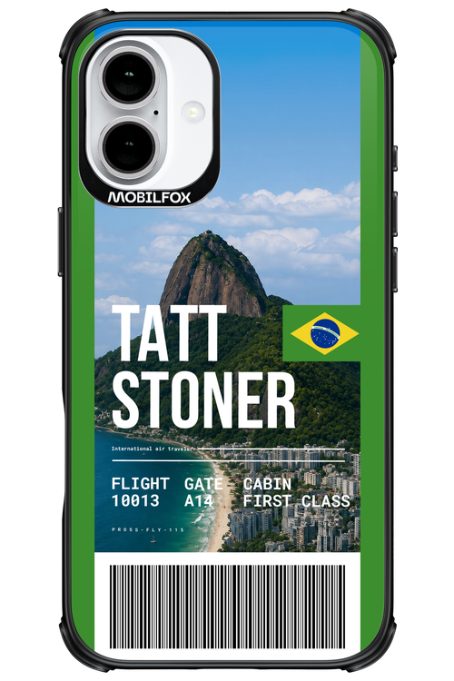 TATT STONER (fly ticket) 2.0 - Apple iPhone 16 Plus