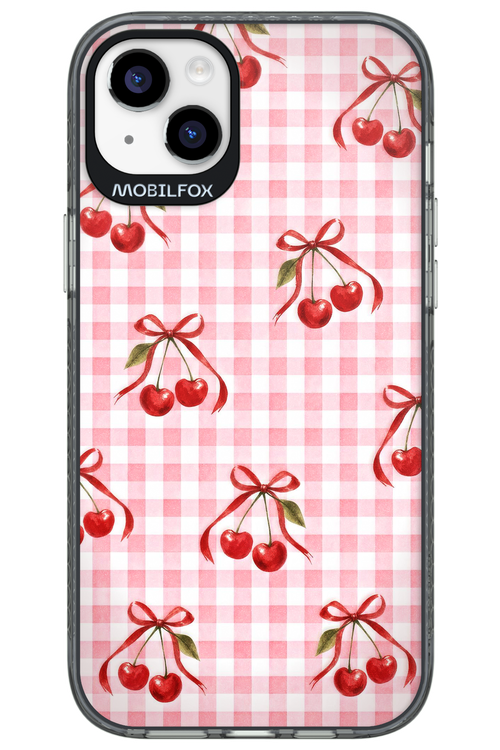 Pink Cherry Checked 2.0 - Apple iPhone 14 Plus