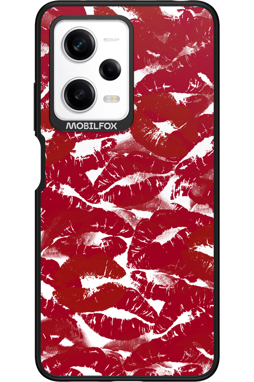 Burgundy and Kiss 2.0 - Xiaomi Redmi Note 12 Pro 5G