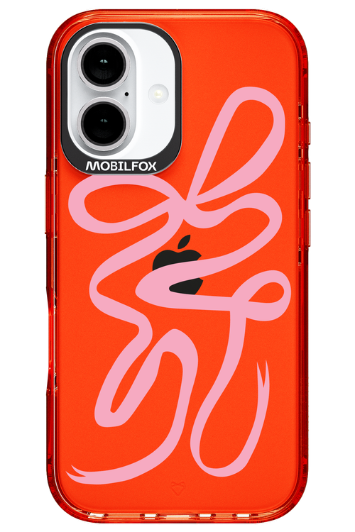 Pink Bow - Apple iPhone 16