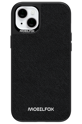 Logo White Leather 2.0 - Apple iPhone 15 Plus