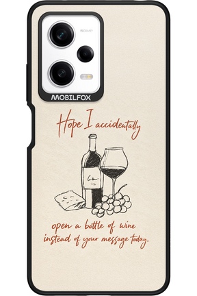 Bottle of wine 2.0 - Xiaomi Redmi Note 12 Pro 5G