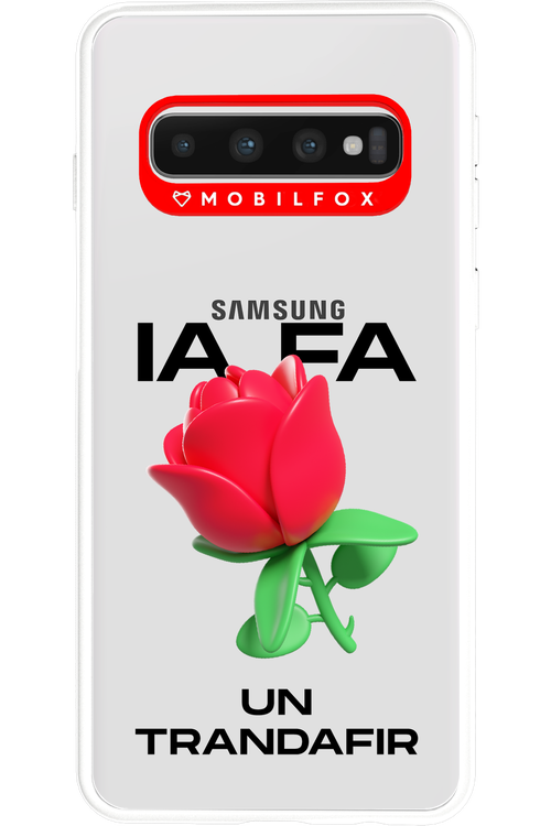 IA Rose Transparent - Samsung Galaxy S10