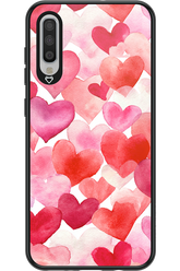 Water Painted Heart 2.0 - Samsung Galaxy A70