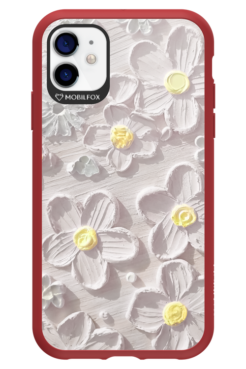 White Flowers 2.0 - Apple iPhone 11