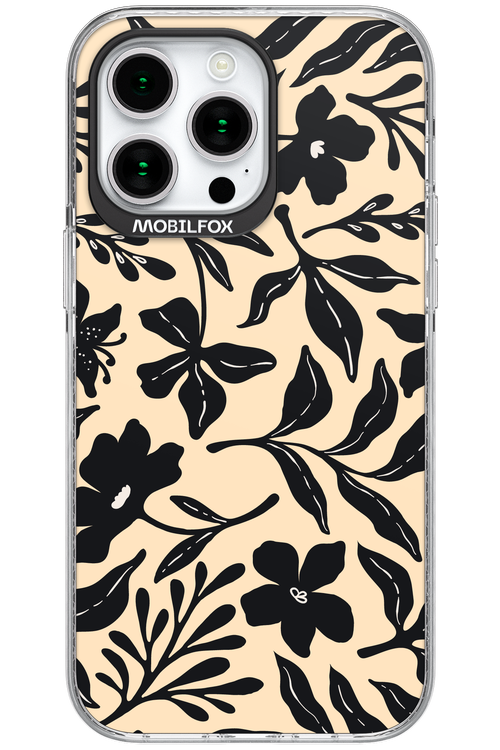 Black Flowers 2.0 - Apple iPhone 15 Pro Max