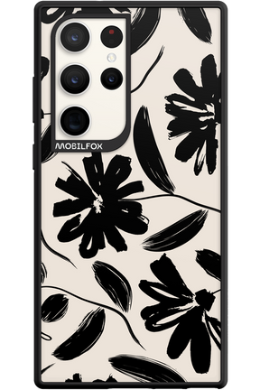 Monochrome Flowerss 2.0 - Samsung Galaxy S23 Ultra