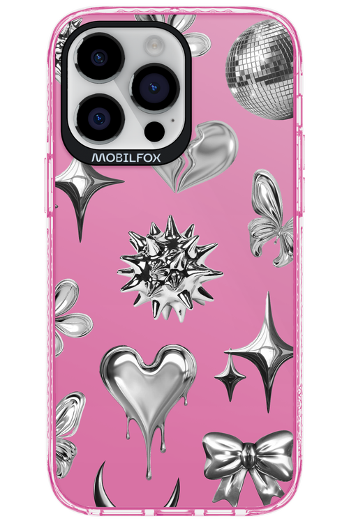 Silver Zone Transparent - Apple iPhone 14 Pro Max