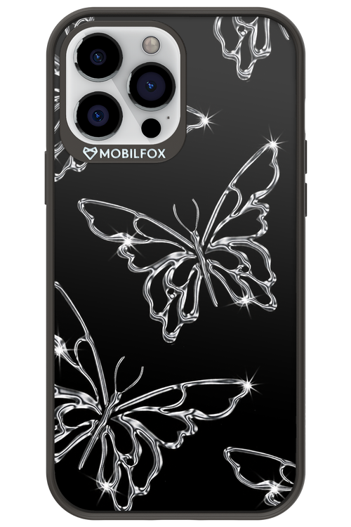 Silver Butterfly 2.0 - Apple iPhone 13 Pro Max