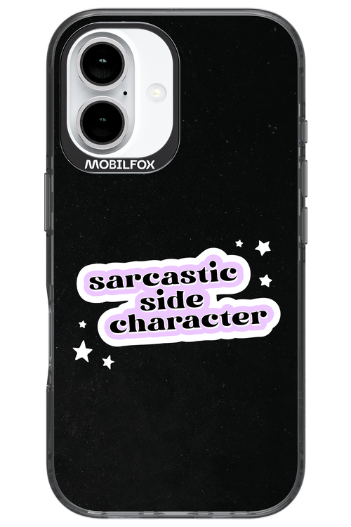 Sarcastic Black - Apple iPhone 16
