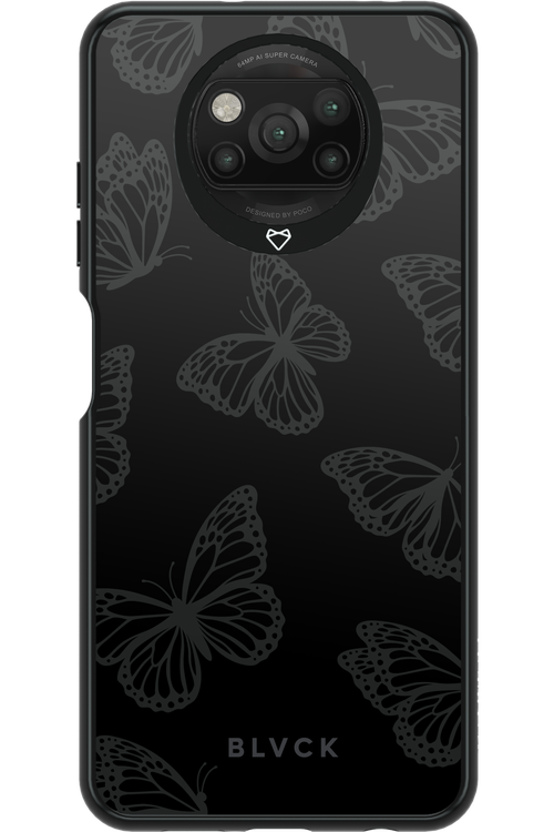 Black Butterflies - Xiaomi Poco X3 Pro