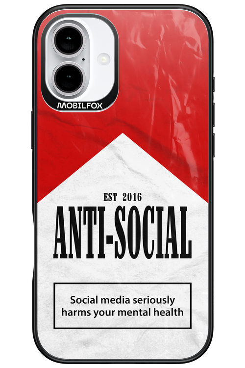 ANTI-SOCIAL II 2.0 - Apple iPhone 16 Plus