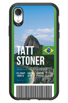 TATT STONER (fly ticket) 2.0 - Apple iPhone XR