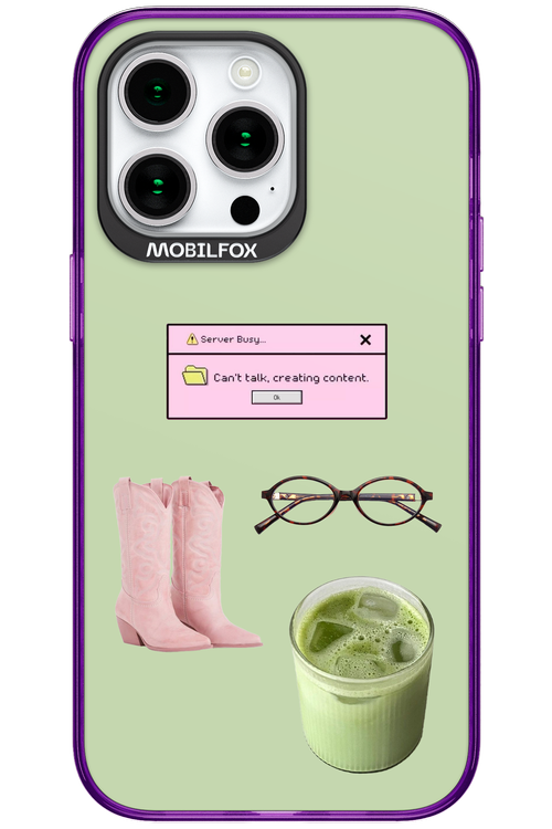 Matcha Babe - Apple iPhone 15 Pro Max