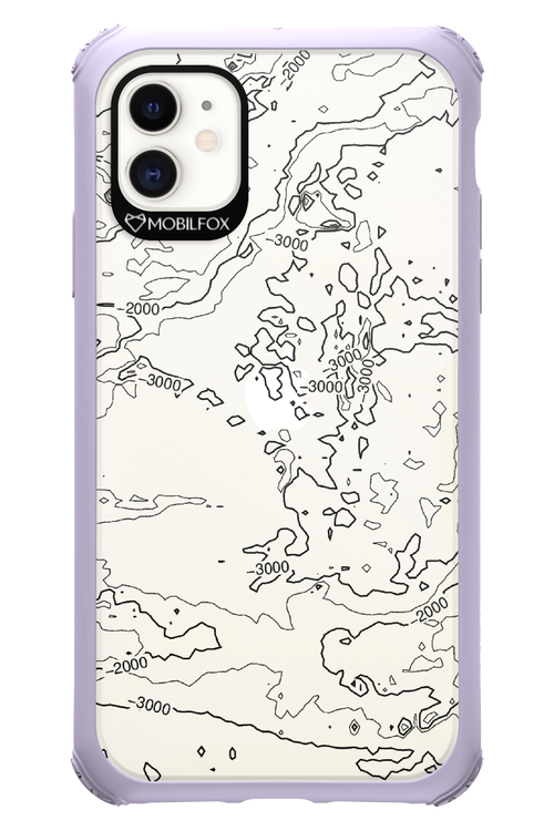 Contour Map 2.0 - Apple iPhone 11