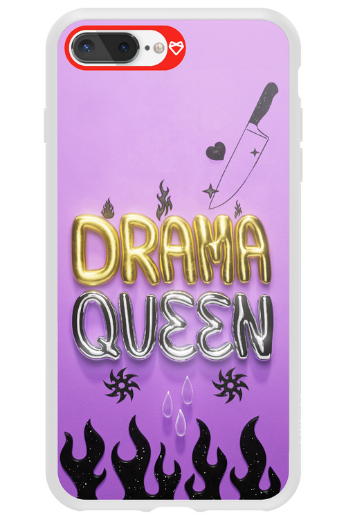 Drama Queen Purple - Apple iPhone 8 Plus