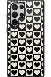 Checkered Heart - Samsung Galaxy S22 Ultra