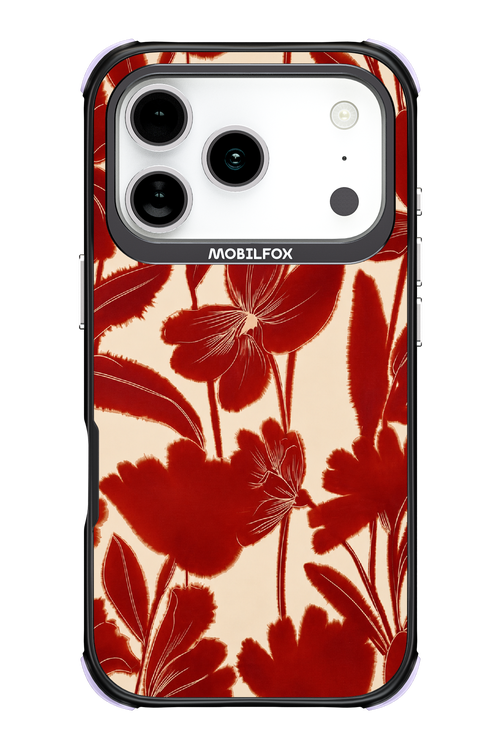 Burgundy Flowers 2.0 - Apple iPhone 17 Pro