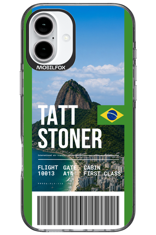TATT STONER (fly ticket) 2.0 - Apple iPhone 16 Plus