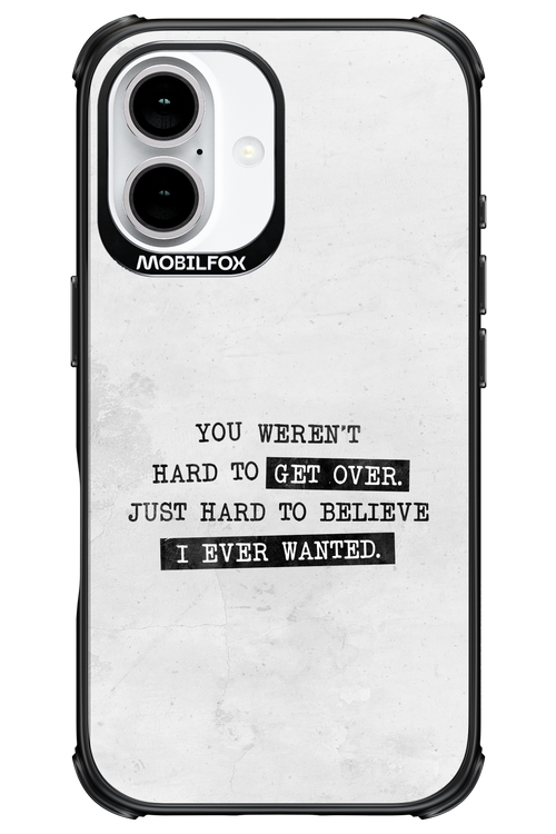 Hard to Believe 2.0 - Apple iPhone 16