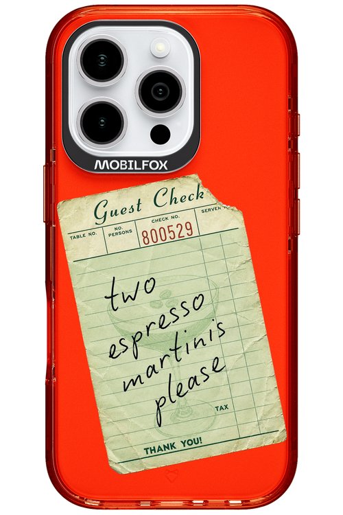 Espresso Martini 2.0 - Apple iPhone 16 Pro