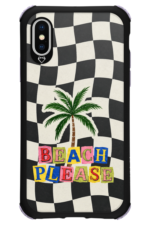 BEACH PLEASE 2.0 - Apple iPhone X