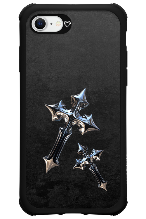 Chrome Crosses 2.0 - Apple iPhone SE 2022