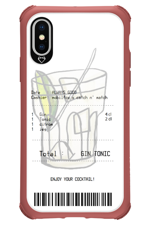 gin tonic - Apple iPhone X