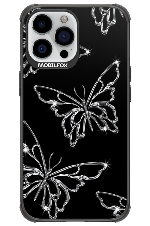 Silver Butterfly 2.0 - Apple iPhone 13 Pro Max