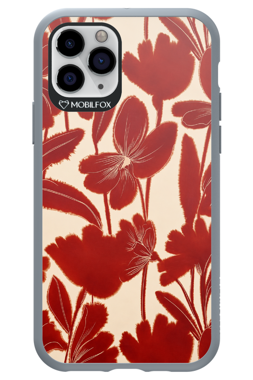 Burgundy Flowers 2.0 - Apple iPhone 11 Pro