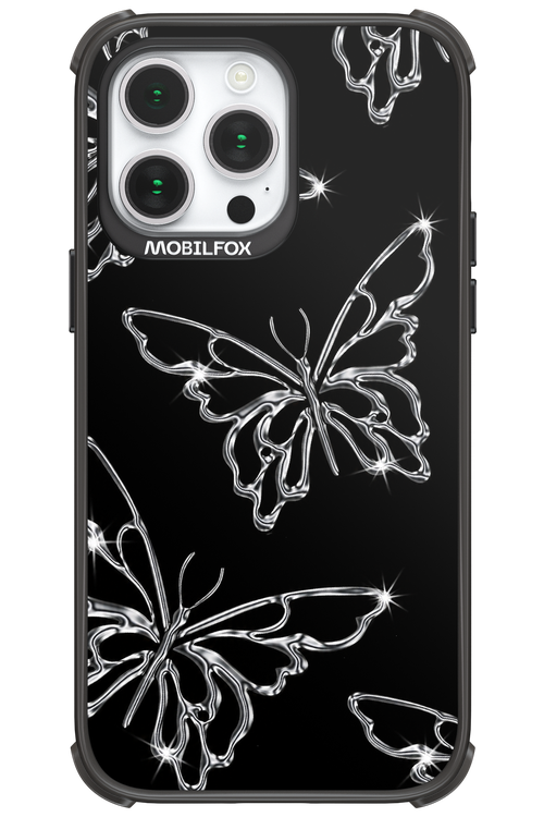 Silver Butterfly 2.0 - Apple iPhone 14 Pro Max