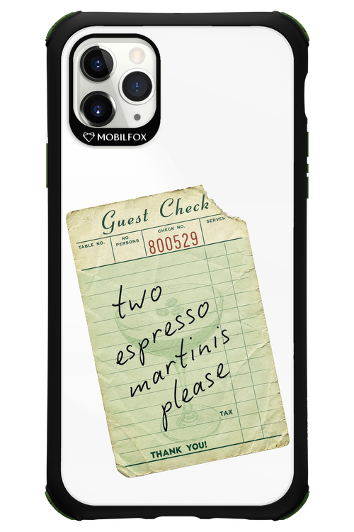 Espresso Martini 2.0 - Apple iPhone 11 Pro Max