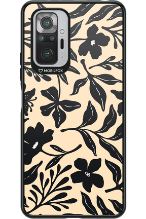 Black Flowers 2.0 - Xiaomi Redmi Note 10S