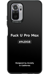 Fuck You Pro Max - Xiaomi Redmi Note 10