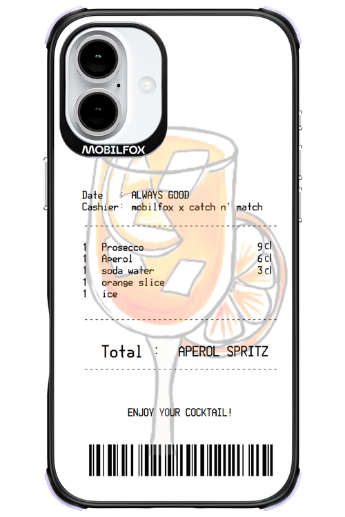 aperol spritz cocktail - Apple iPhone 16 Plus