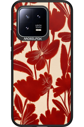 Burgundy Flowers 2.0 - Xiaomi 13