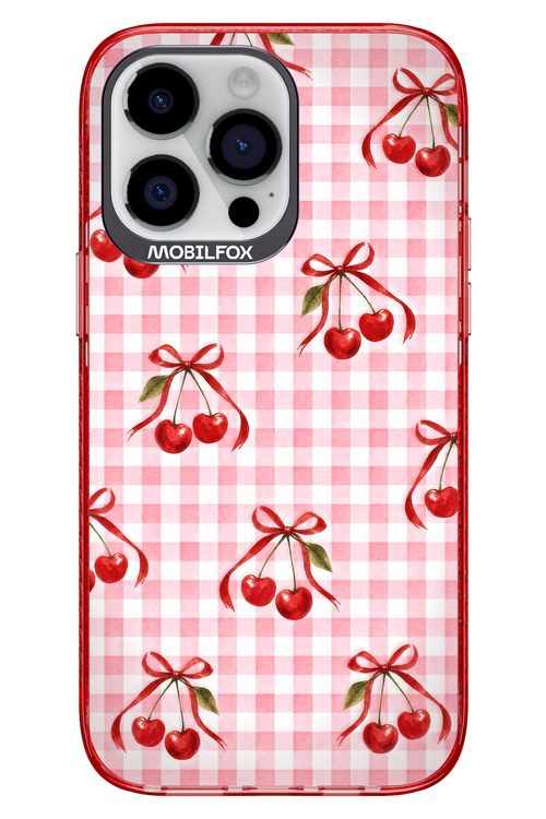 Pink Cherry Checked 2.0 - Apple iPhone 14 Pro Max