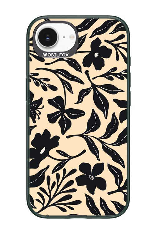 Black Flowers 2.0 - Apple iPhone 16e