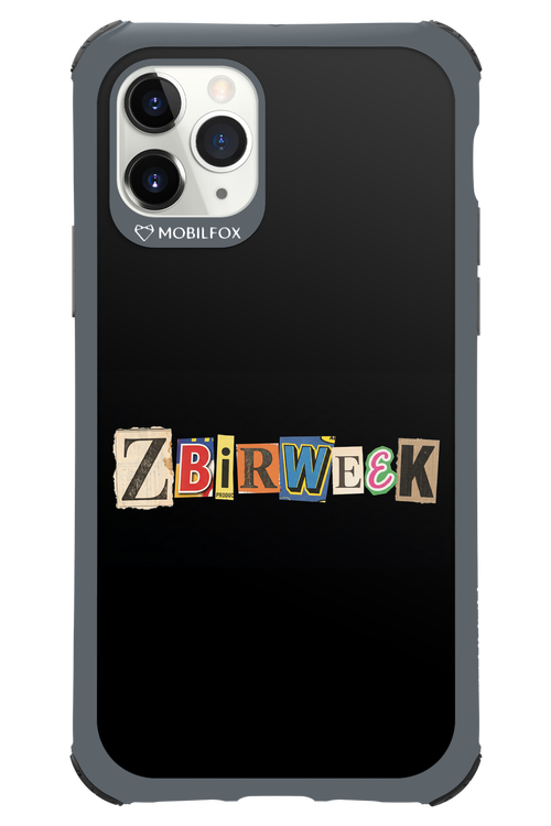 Zbirweek (black) 2.0 - Apple iPhone 11 Pro